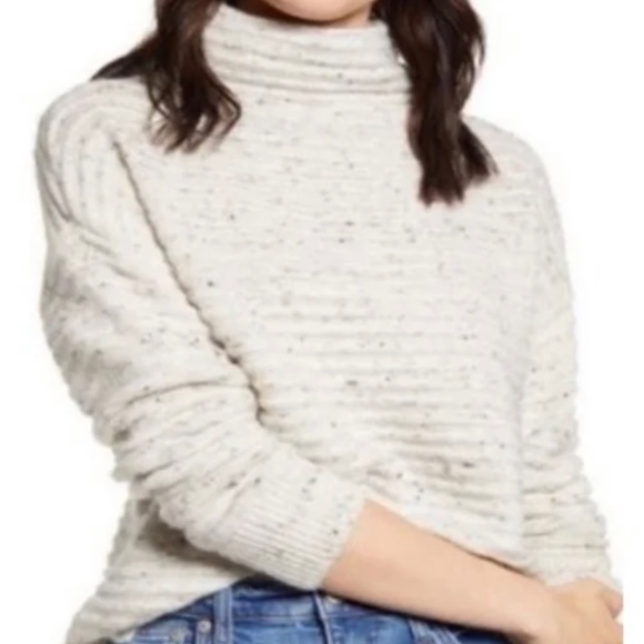 Madewell Sweaters - Madewell Donegal Belmont Mockneck Sweater